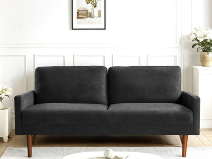 Sofa, European Style With Sleek Design, Modern & Vintage Flair, Upholstered 3 Seater Couch