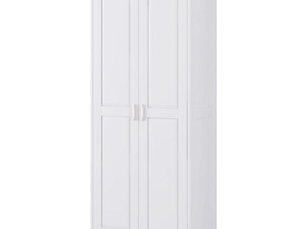 Storage Cabinet With Adjustable Shelves, 2 Doors, Rectangle Design For Bathroom