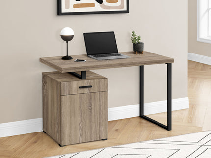 Computer Desk, Home Office, Laptop, Left, Right Set-Up, Storage Drawers, Work, Contemporary, Modern