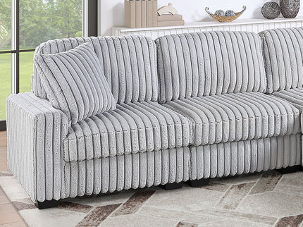 Sectional Sofa Set With Reversible Chaise, Living Room Furniture
