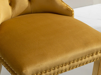 Nikki - Modern, High-End Tufted Dining Chair (Set of 2)