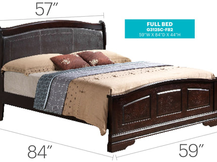 Panel Sleigh Bed Elegantly Crafted