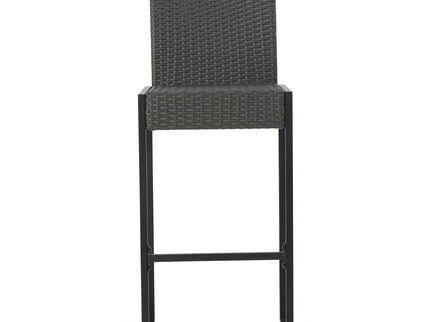 Outdoor Barstool With Hand Crafted Details (Set of 2)