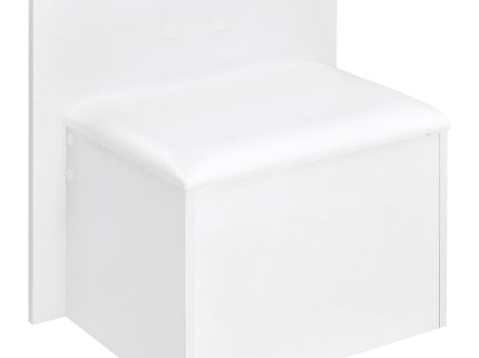 Kerr - 2 Drawer Makeup Vanity Table With Mirror And Stool