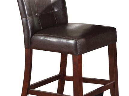 Britney - Counter Height Chair (Set of 2) - Espresso