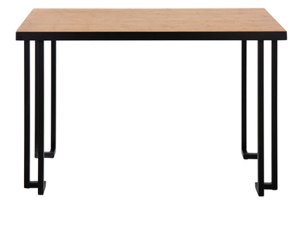 Roman - Industrial Desk - Black / Natural