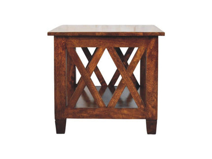 Belmont - X Frame Coffee Table - Brown