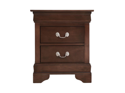 Louis Phillipe - Storage Nightstand - Cappuccino