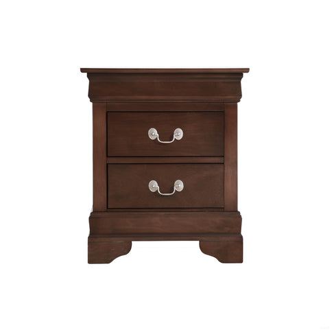 Louis Phillipe - Storage Nightstand - Cappuccino