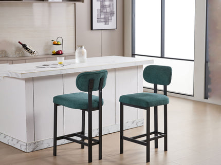 Modern Counter Height Stools (Set of 2)