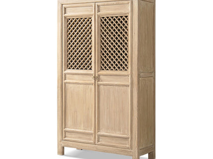Arden - 2 Door Bookcase Storage Cabinet - Natural