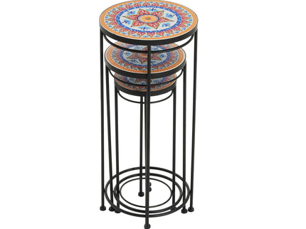 Wesley - Plant Stand - Black / Red