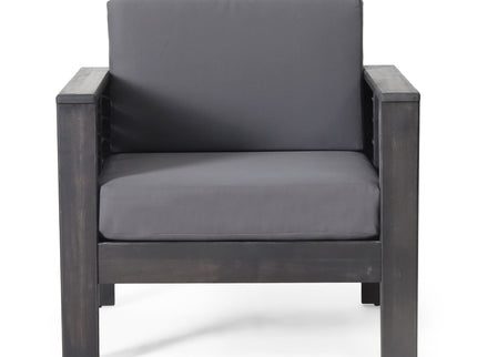Slat Design Club Chairs With Cushions