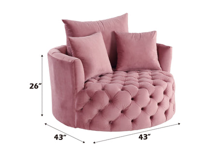 Zunyas - Accent Chair With Swivel