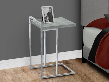 Accent Table, C - Shaped, Contemporary & Modern
