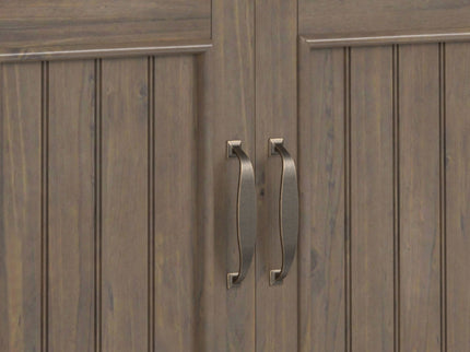 Lev - Low Storage Cabinet - Smoky Brown