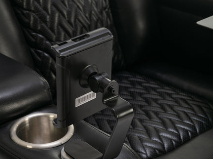 270 Degree Swivel Power Recliner With Tray Table, Phone Holder, Cup Holder, USB Port
