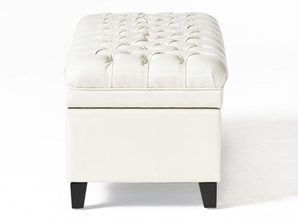 Juliana - Storage Ottoman With Birch Legs