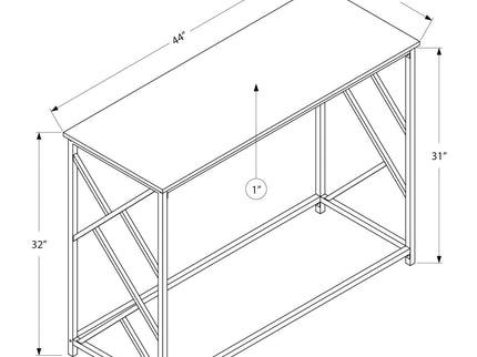 Accent Console Table For Entryway, Modern Design