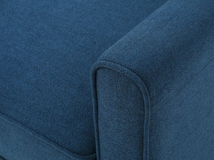 Upholstered Push Back Recliner Chair For Living Room