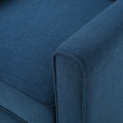 Upholstered Push Back Recliner Chair For Living Room