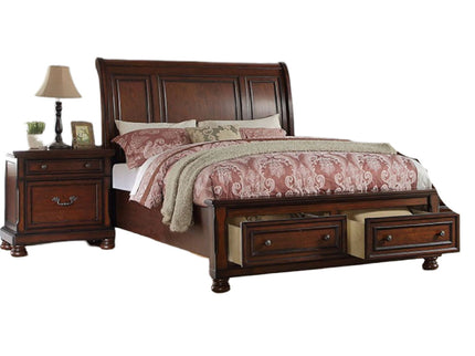 Bed With 2 Panel Headboard And Footboard