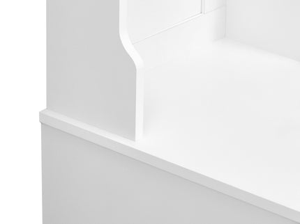 5 In 1 Entryway Bench With Coat Rack, 7 Sturdy Hooks, 2 Spacious Drawers And Adjustable Shelves