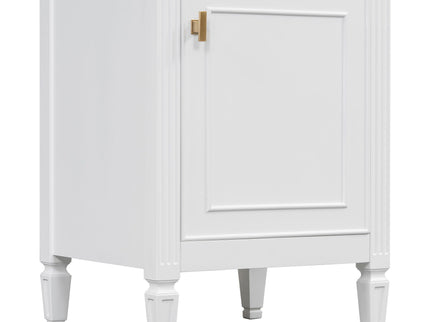 Bathroom Vanity With Sink, Adjustable Shelf, Tilt-Out Drawer