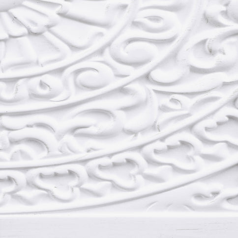 Angus - 2 Door Mandala Accent Cabinet - White