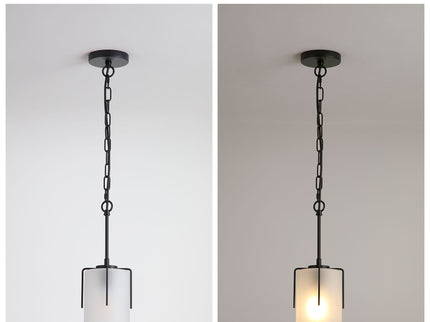 Adjustable Cylindrical Pendant Light