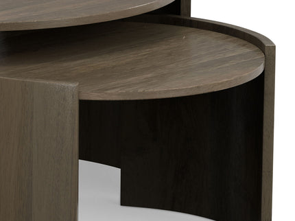 Robin - 2 Piece Nesting Table - Gray