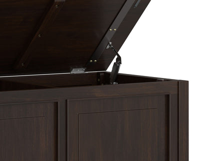 Connaught - Large Storage Bench Trunk - Dark Brown