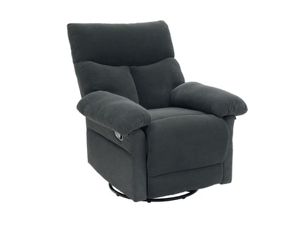 Swivel Rocker Recliner Chair With Manual Recline For Living Room