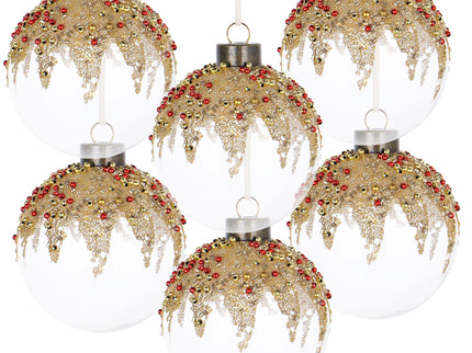 Christmas Ball Ornaments, Decorative Hanging Ball Christmas Tree Ornaments For Holiday Party Decorations
