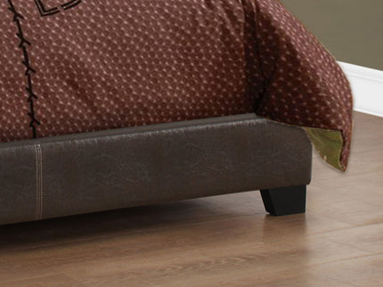 Bed, Upholstered, Transitional