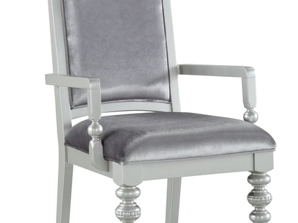 Maverick - Arm Chair (Set of 2) - Silver