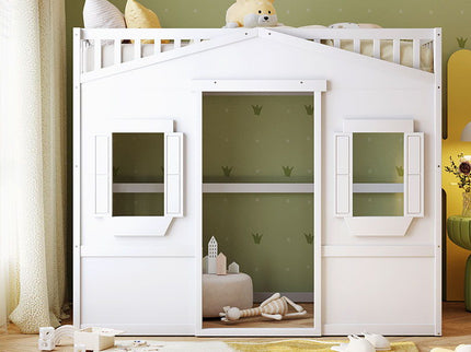 House Loft Bed With Ladder