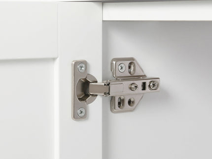 Bathroom Vanity With 2 Doors, 2 Drawers, Adjustable Shelf, Hidden Slides & Soft Close Hinges