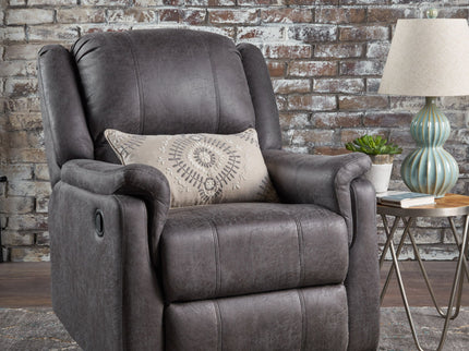 Contemporary Glider Recliner With Swivel Function