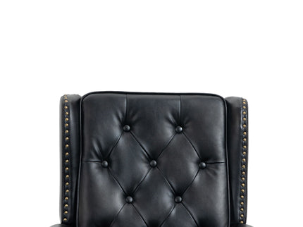Modern Accent Armchair With Sturdy Wood Legs