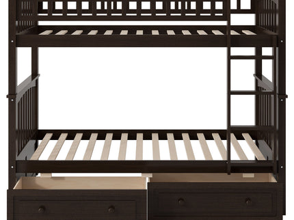 Bunk Bed With Drawers, Convertible Design
