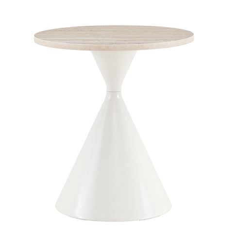 2 Piece Coffee Round Table Set