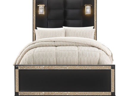 Lively - Bed With Lamps, Elegant Design