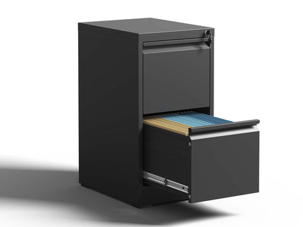 Steel Drawer Vertical File Cabinet With Lock For A4 Legal / Letter Size
