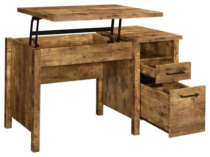 Chicolm - Lift Top Office Desk - Rustic