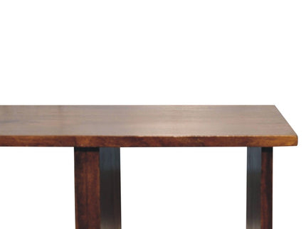 Triple Open Style Coffee Table - Beige / Brown