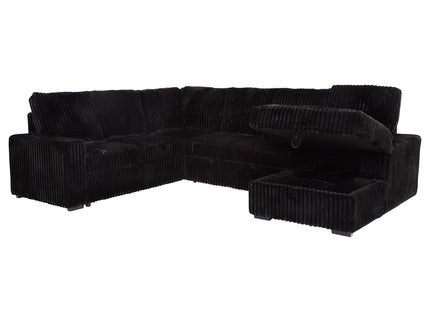 Thurston - Storage Sectional Sofa With Pop Up Bed
