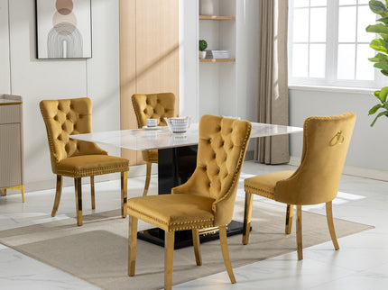Nikki - Modern, High-End Tufted Dining Chair (Set of 2)