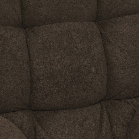 Devonaire - Manual Recliner With Padded Arms - Dark Brown