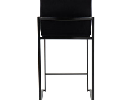 Fuji - Contemporary Modern Elegance, High Back Counter Stool